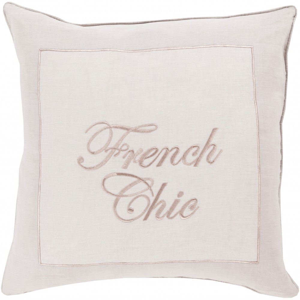 Surya French Chic FRC-002 22" x 22" Pillow Cover