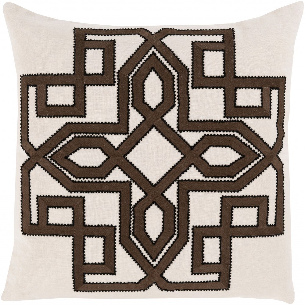 Surya Gatsby GLD-004 18" x 18" Pillow Cover Surya Gatsby GLD-004 18" x 18" Pillow Cover