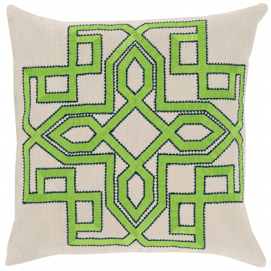 Surya Gatsby GLD-006 18" x 18" Pillow Cover
