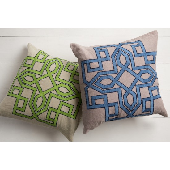 Surya Gatsby GLD-006 18" x 18" Pillow Cover