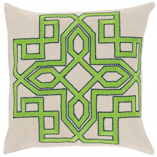 Surya Gatsby GLD-006 22" x 22" Pillow Cover