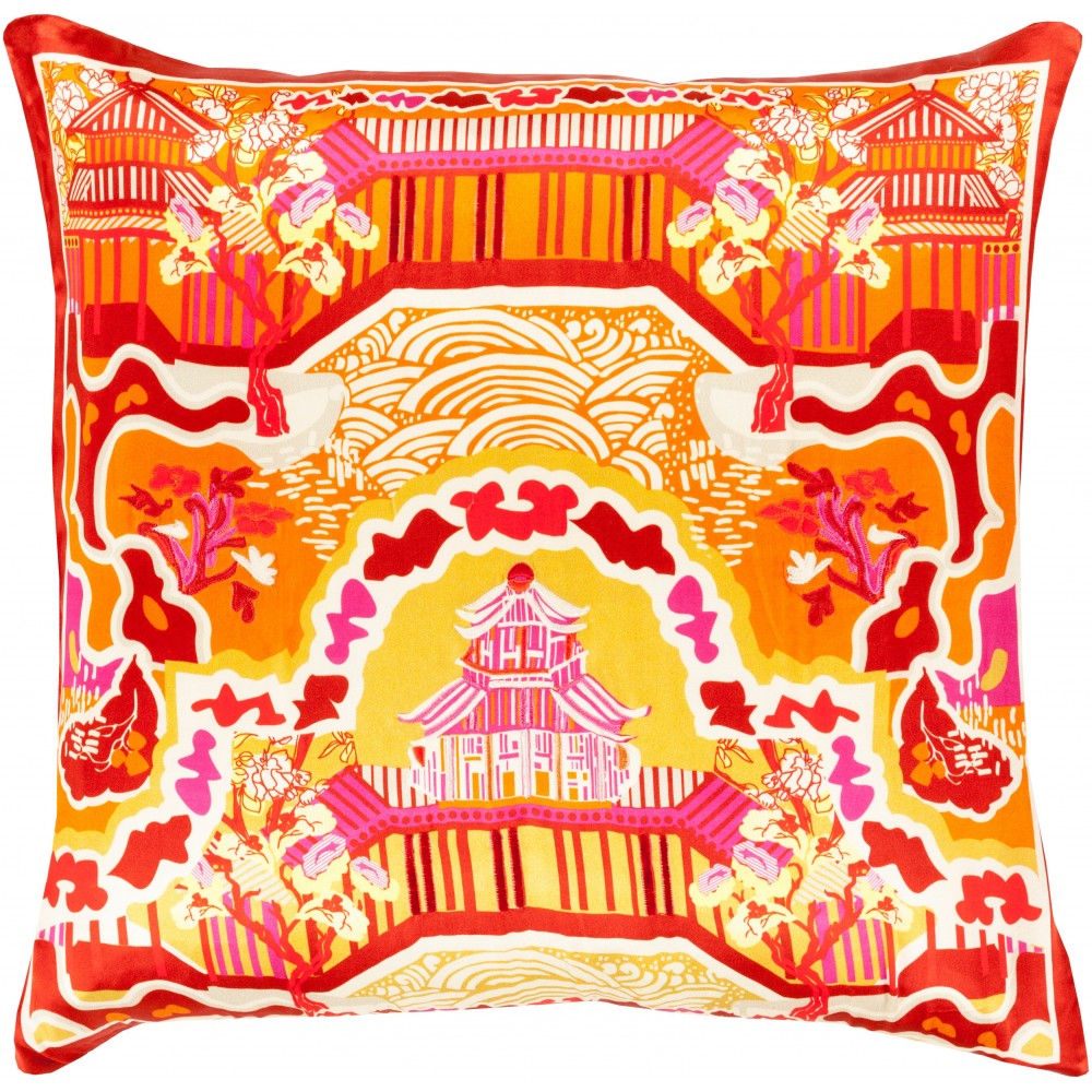 Surya Geisha GE-009 22" x 22" Pillow Cover