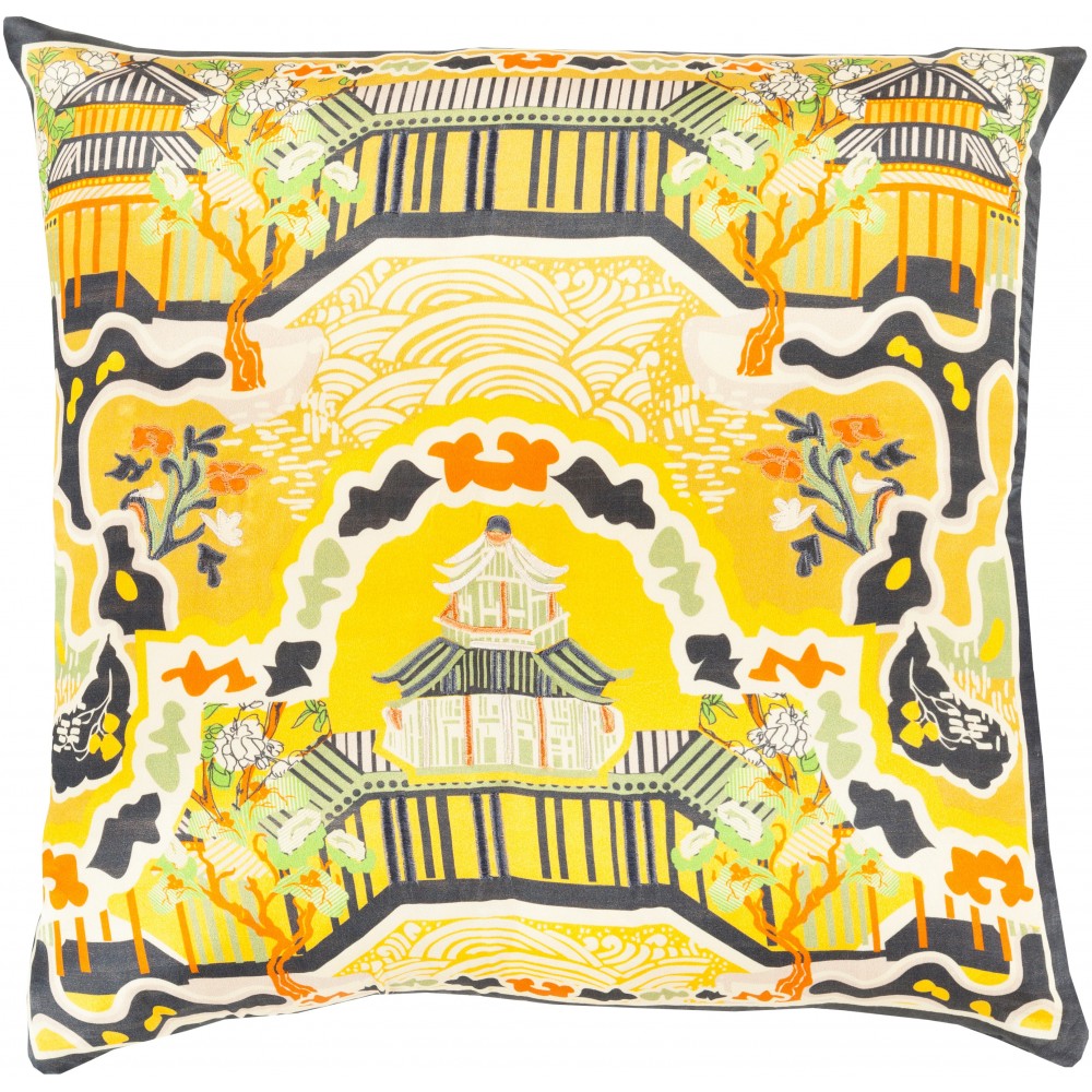 Surya Geisha GE-010 20" x 20" Pillow Cover Surya Geisha GE-010 20" x 20" Pillow Cover