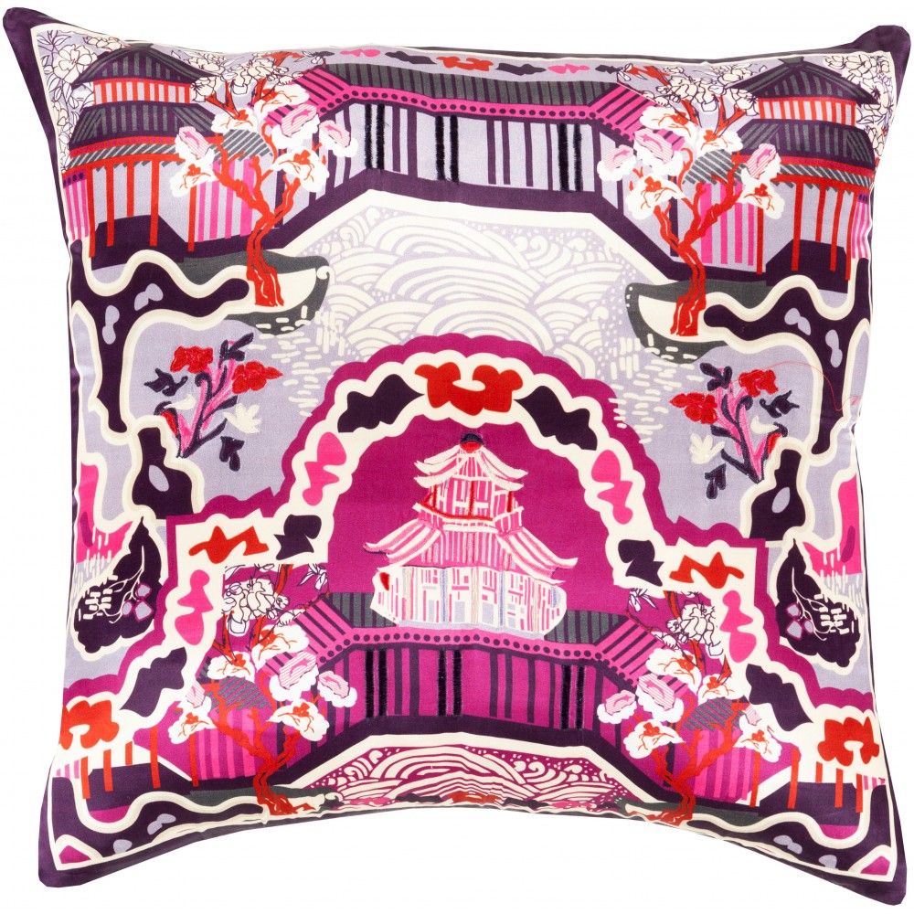 Surya Geisha GE-012 22" x 22" Pillow Cover