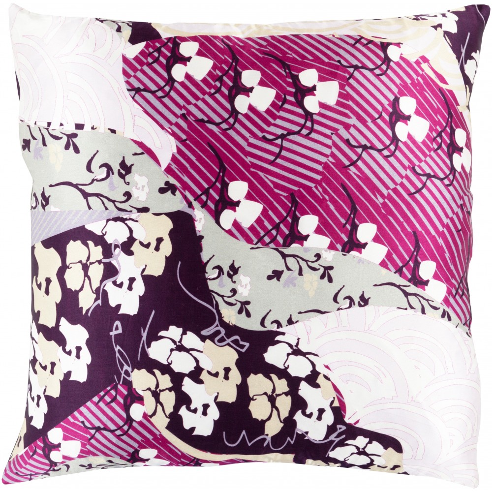 Surya Geisha GE-015 18" x 18" Pillow Cover Surya Geisha GE-015 18" x 18" Pillow Cover