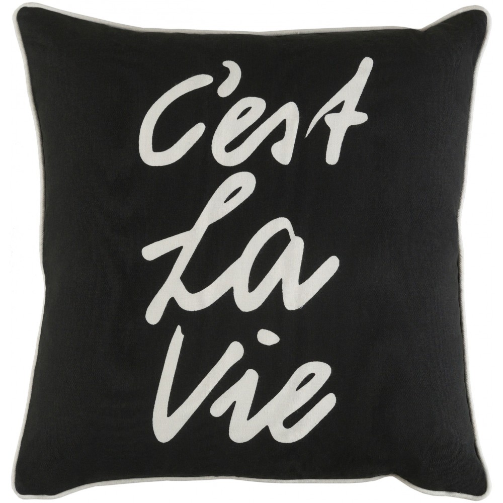 Surya Glyph GLYP-7113 18" x 18" Pillow Cover Surya Glyph GLYP-7113 18" x 18" Pillow Cover