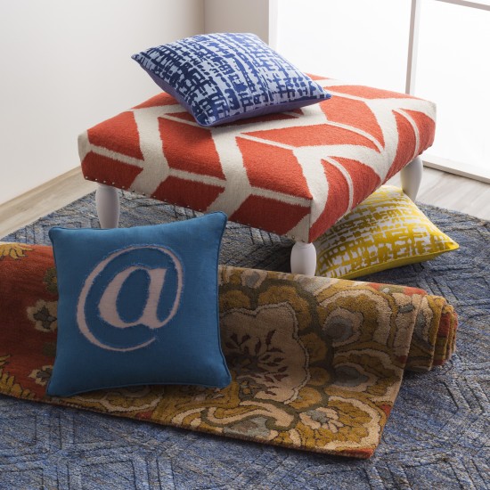 Surya Hessian HSS-002 22" x 22" Pillow Cover