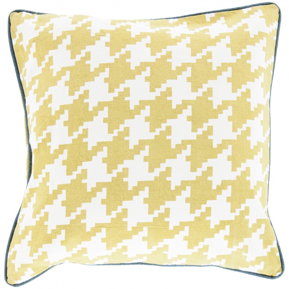 Surya Houndstooth SY-041 20" x 20" Pillow Cover Surya Houndstooth SY-041 20" x 20" Pillow Cover