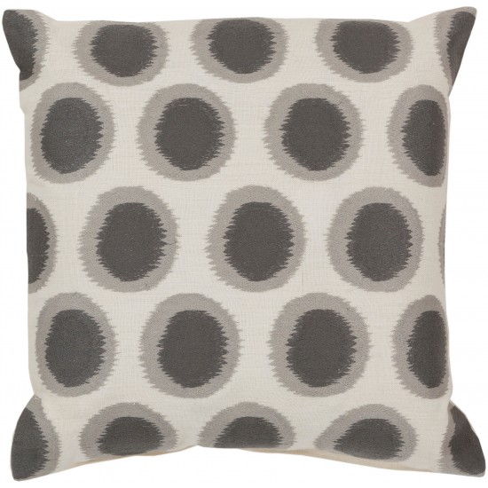 Surya Ikat Dots AR-090 20" x 20" Pillow Cover