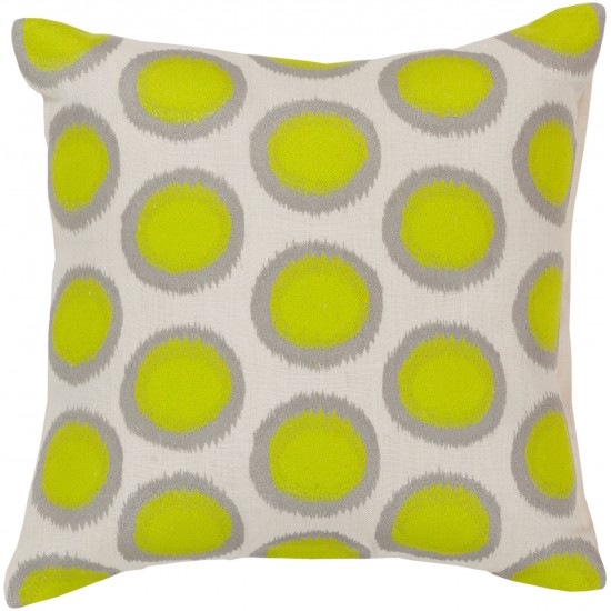 Surya Ikat Dots AR-091 22" x 22" Pillow Cover