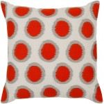 Surya Ikat Dots AR-092 20" x 20" Pillow Cover