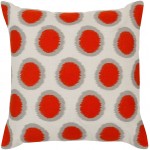 Surya Ikat Dots AR-092 22" x 22" Pillow Cover
