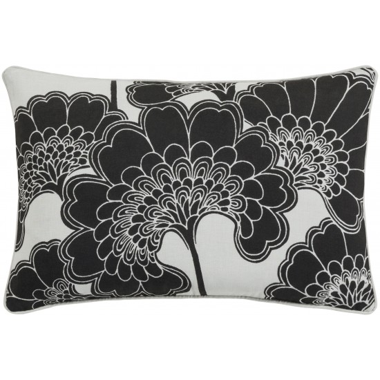 Surya Japanese Floral JA-002 18" x 18" Pillow Cover