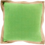 Surya Jute Flange JF-001 20" x 20" Pillow Cover