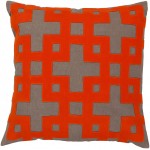 Surya Layered Blocks AR-081 20" x 20" Pillow Cover