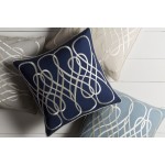 Surya Leah LAH-004 22" x 22" Pillow Cover