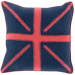 Surya Linen Flag LF-002 22" x 22" Pillow Cover