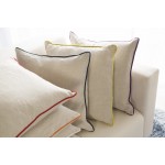 Surya Linen Piped LP-007 22" x 22" Pillow Cover