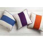 Surya Linen Stripe LS-001 18" x 18" Pillow Cover