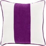 Surya Linen Stripe LS-002 22" x 22" Pillow Cover