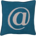 Surya Linen Text LX-004 22" x 22" Pillow Cover