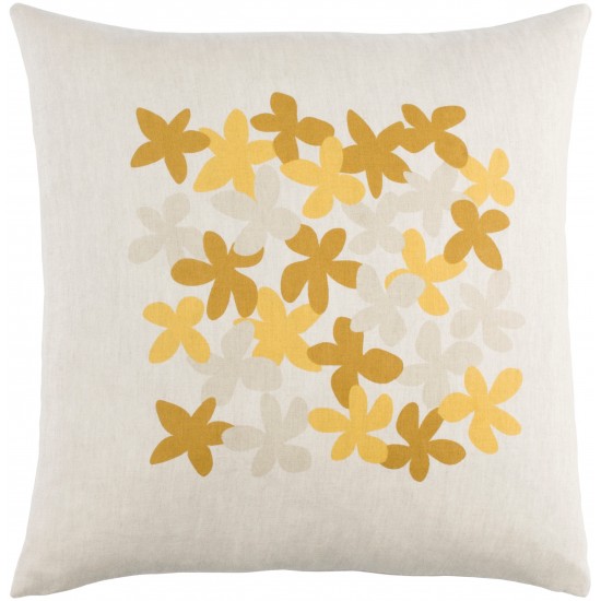 Surya Little Flower LE-002 22" x 22" Pillow Cover