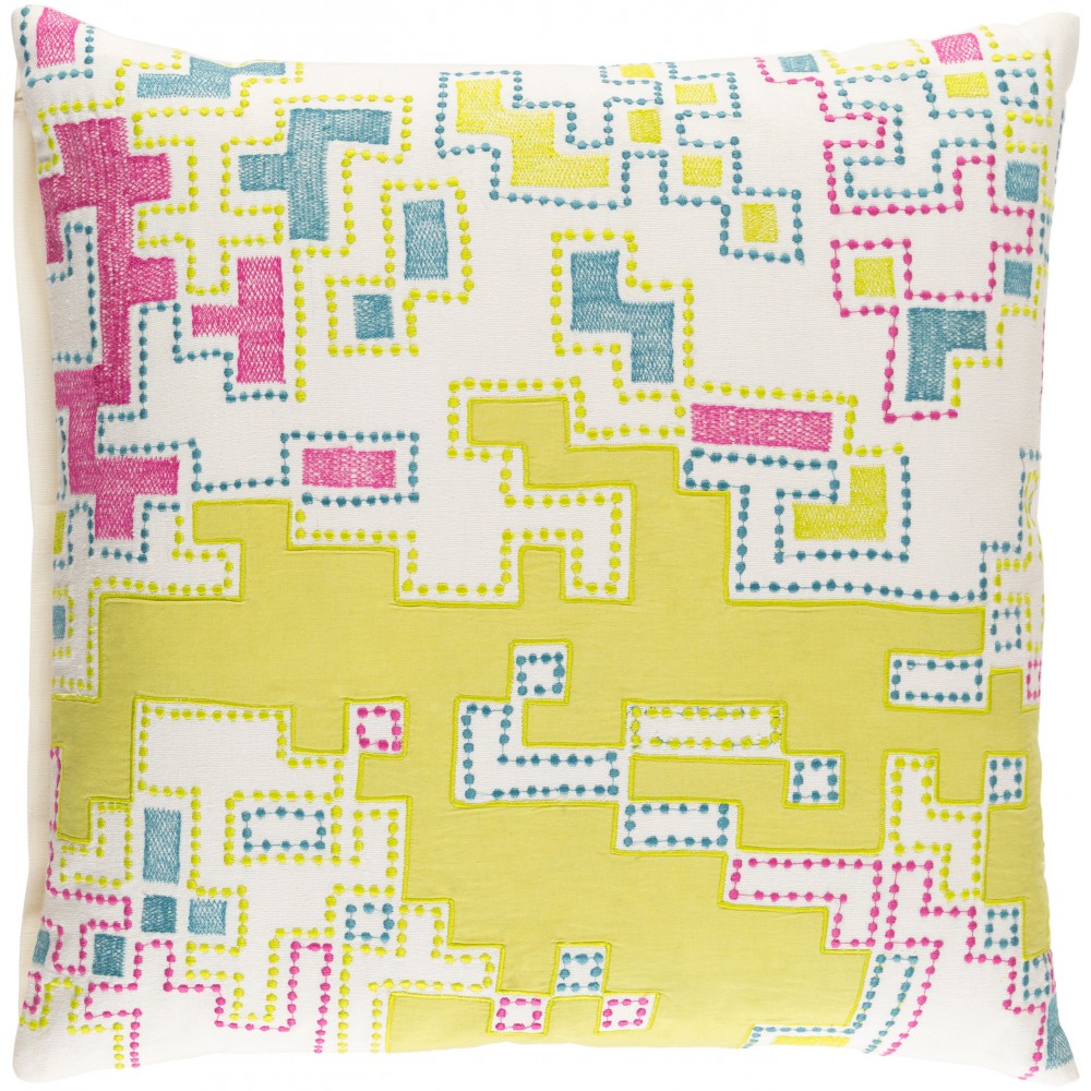Surya Macro ACR-001 18" x 18" Pillow Cover Surya Macro ACR-001 18" x 18" Pillow Cover