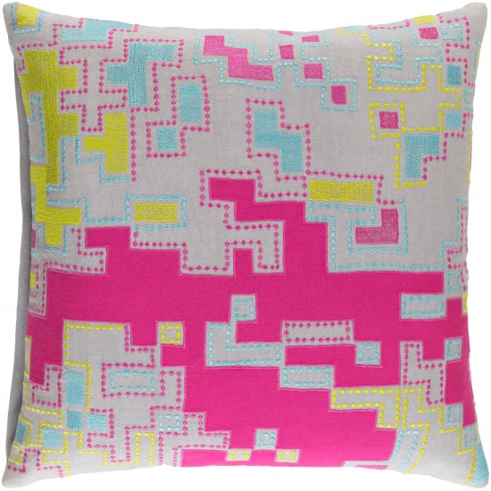 Surya Macro ACR-003 18" x 18" Pillow Cover
