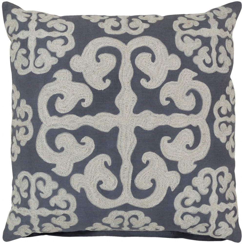 Surya Madrid LG-578 18" x 18" Pillow Cover Surya Madrid LG-578 18" x 18" Pillow Cover