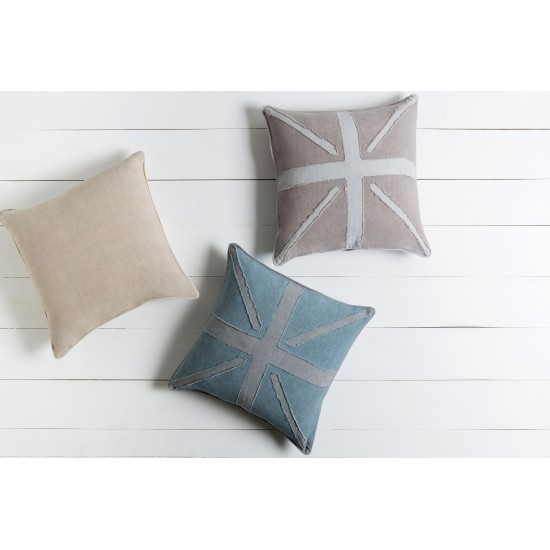 Surya Manchester MN-002 22" x 22" Pillow Cover