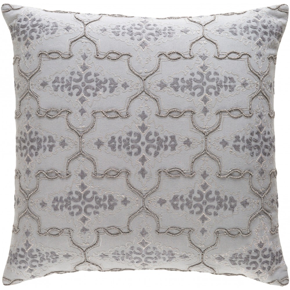 Surya Mercury MER-001 20" x 20" Pillow Cover Surya Mercury MER-001 20" x 20" Pillow Cover