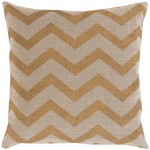 Surya Metallic Stamped MS-005 20" x 20" Pillow Cover