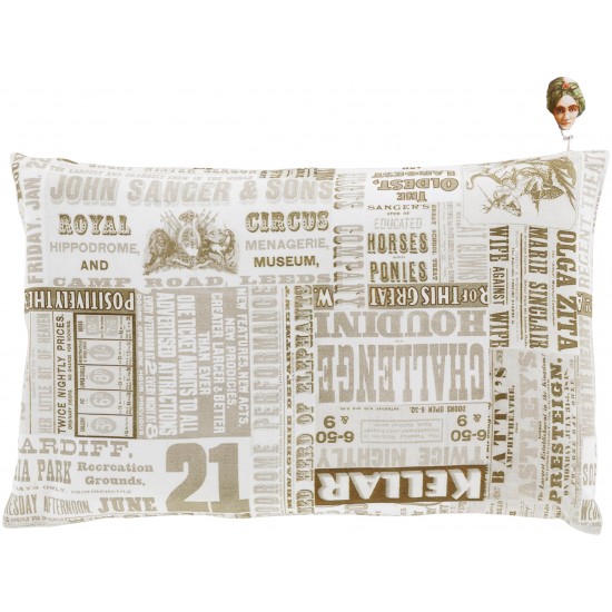 Surya Mind Games MNG-006 18" x 18" Pillow Cover