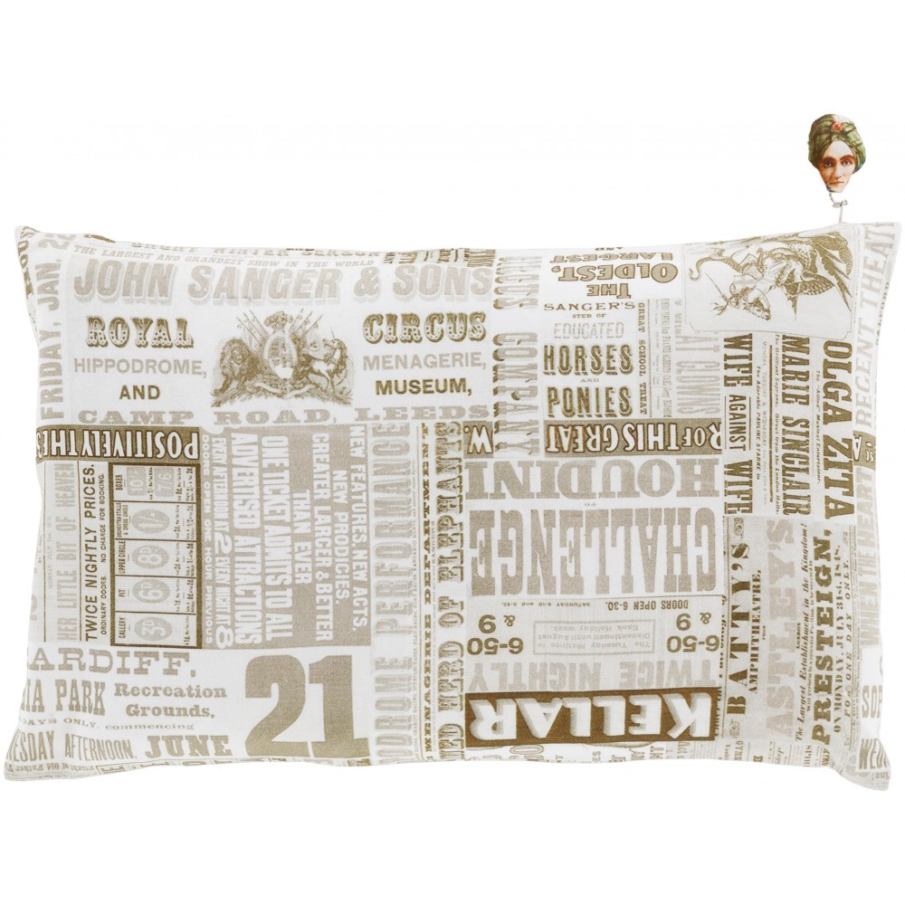 Surya Mind Games MNG-006 20" x 20" Pillow Cover