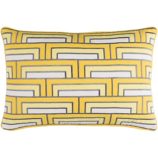 Surya Mod Steps MSP-004 13" x 20" Pillow Cover