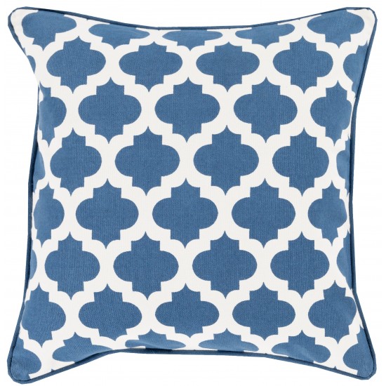 Surya Morrocan Printed Lattice MPL-001 22" x 22" Pillow Cover