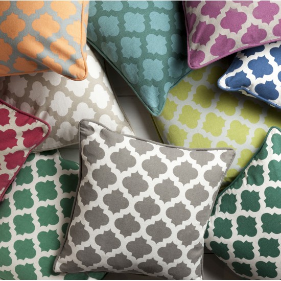 Surya Morrocan Printed Lattice MPL-001 22" x 22" Pillow Cover