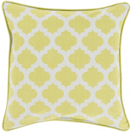 Surya Morrocan Printed Lattice MPL-002 22" x 22" Pillow Cover