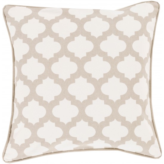 Surya Morrocan Printed Lattice MPL-007 18" x 18" Pillow Cover