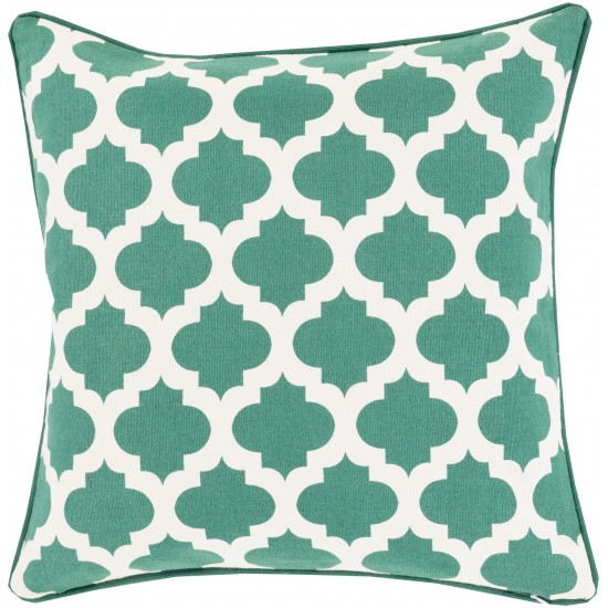 Surya Morrocan Printed Lattice MPL-010 18" x 18" Pillow Cover