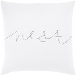Surya Motto MTT-001 18" x 18" Pillow Cover
