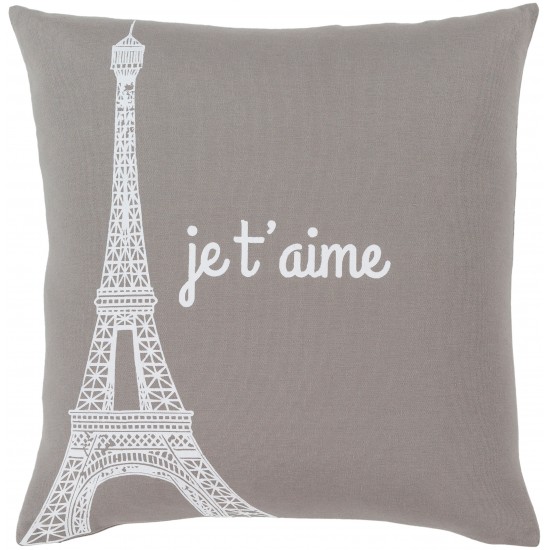 Surya Motto MTT-008 20" x 20" Pillow Cover