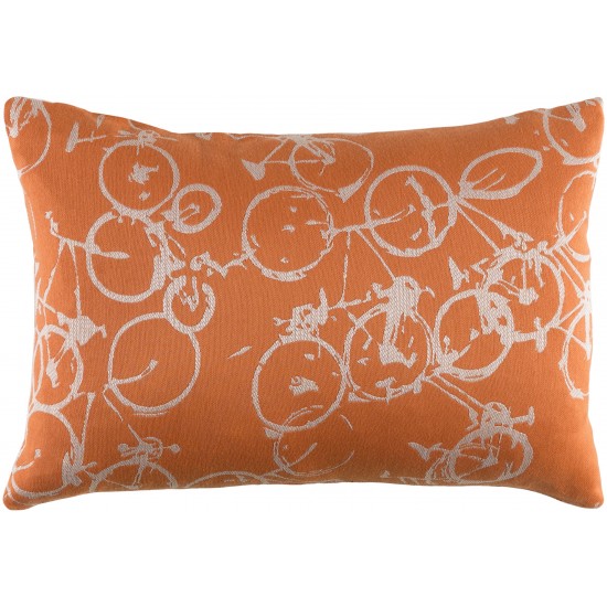 Surya Pedal Power PDP-003 13" x 19" Pillow Cover