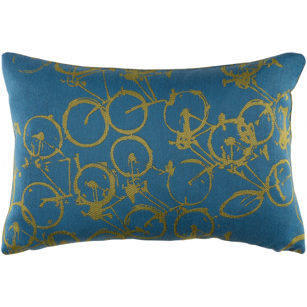 Surya Pedal Power PDP-004 22" x 22" Pillow Cover Surya Pedal Power PDP-004 22" x 22" Pillow Cover
