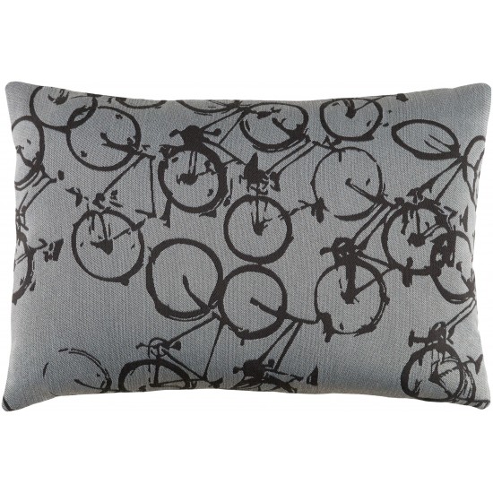 Surya Pedal Power PDP-005 22" x 22" Pillow Cover