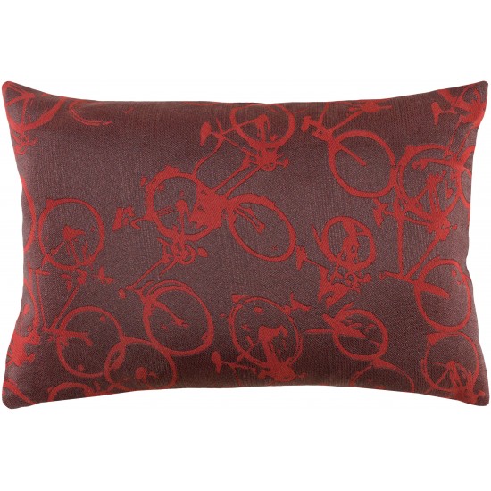 Surya Pedal Power PDP-006 22" x 22" Pillow Cover