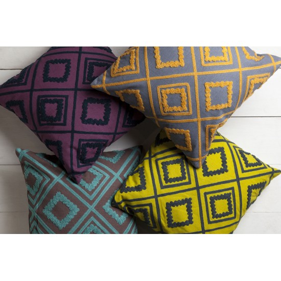 Surya Tribe LG-556 22" x 22" Pillow Cover