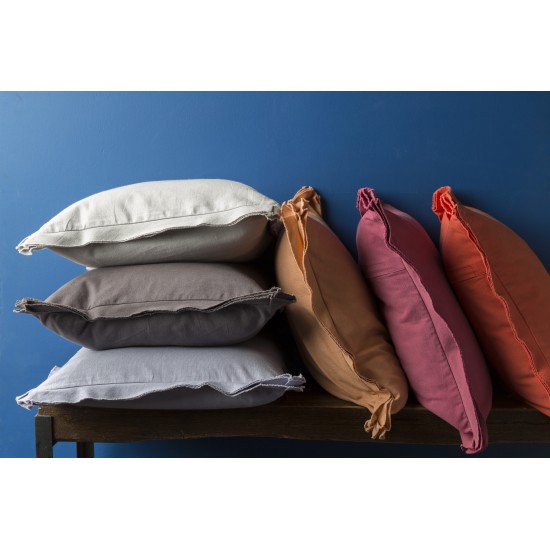 Surya Triple Flange TF-003 22" x 22" Pillow Cover