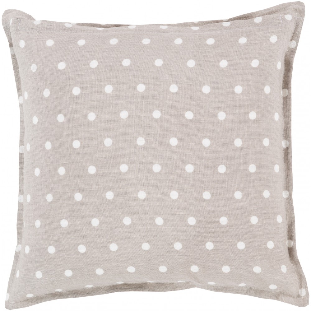 Surya Polka Dot PD-010 22" x 22" Pillow Cover Surya Polka Dot PD-010 22" x 22" Pillow Cover