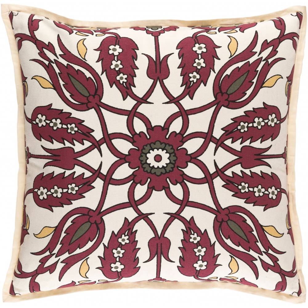 Surya Vincent VCT-005 22" x 22" Pillow Cover Surya Vincent VCT-005 22" x 22" Pillow Cover